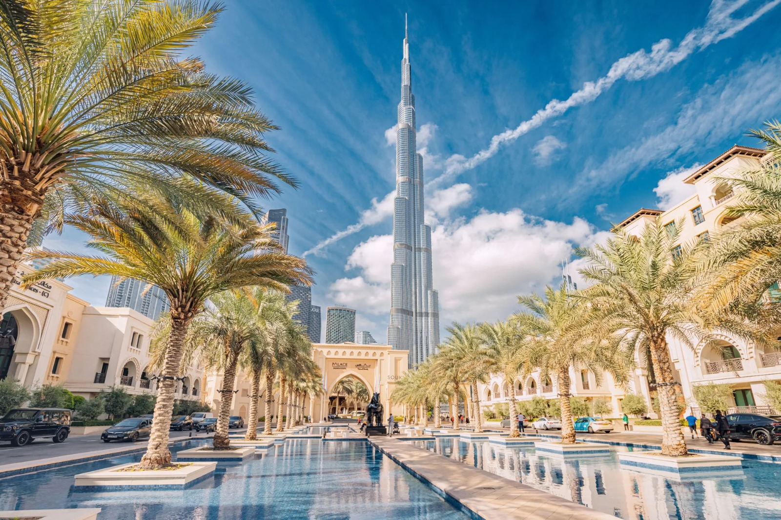 Burj Khalifa e palme
